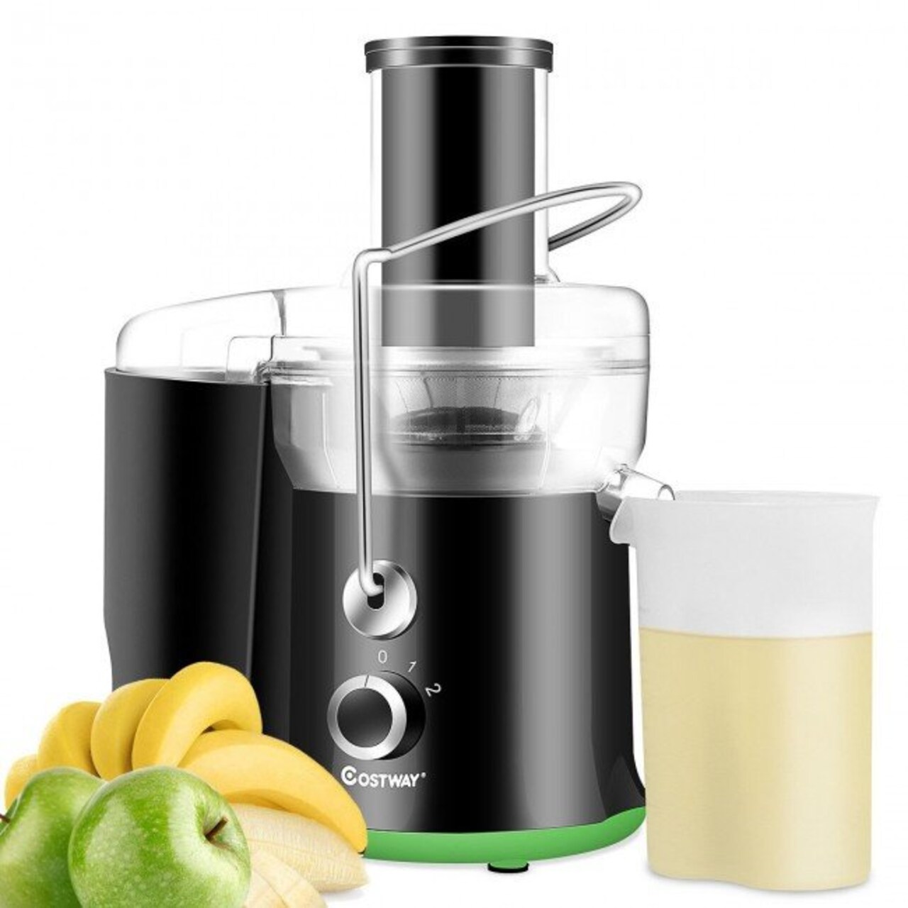 Edge Collections - Black - Multi-Speed Electric Juicer for Whole Fruits and Vegetables - 1 Piece